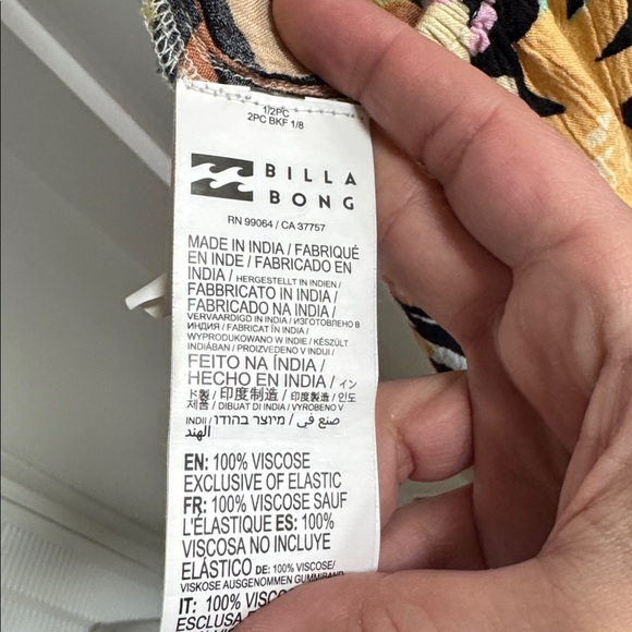 Billabong Multicolor Floral Maxi Dress - Picture 4 of 4